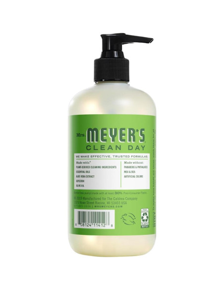 Paquete de 3 Jabones Líquidos Sra. Meyer's Clean Day 354.88 ml