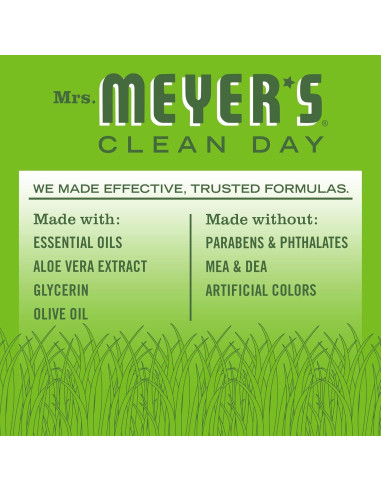 Paquete de 3 Jabones Líquidos Sra. Meyer's Clean Day 354.88 ml