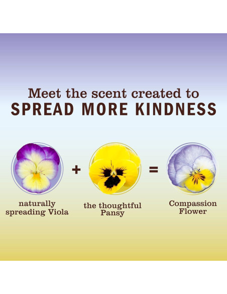 Ambientador Spray No Aerosol Mrs. Meyer's 3x236.6ml Flor de Compasión