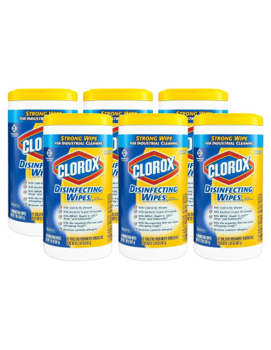 Toallitas Desinfectantes Clorox 815927 Limón 63 Unidades