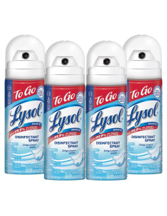 Spray Desinfectante Lysol To Go Lino Fresco 4x1.5oz