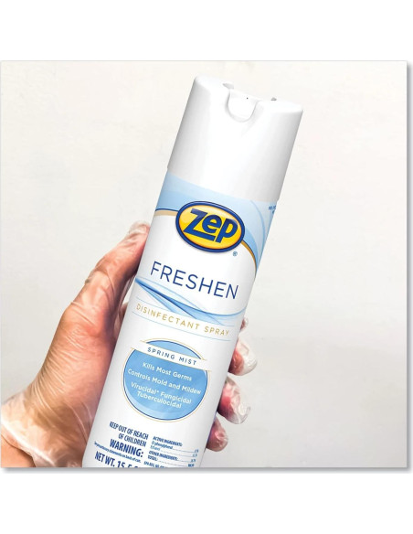 Zep Spray Desinfectante Aerosol Rocío Primaveral 439 g Zep Spray Desinfectante Aerosol Rocío Primaveral 439 g