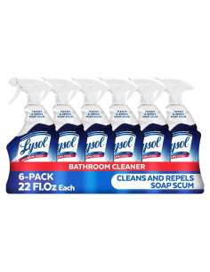 Limpiador Espumoso para Baños Lysol Power 622ml - Paquete de 6