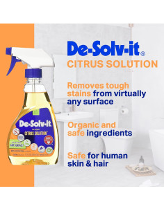 Removedor de Manchas De-Solv-It Orange-Sol 255g - Multiusos 2