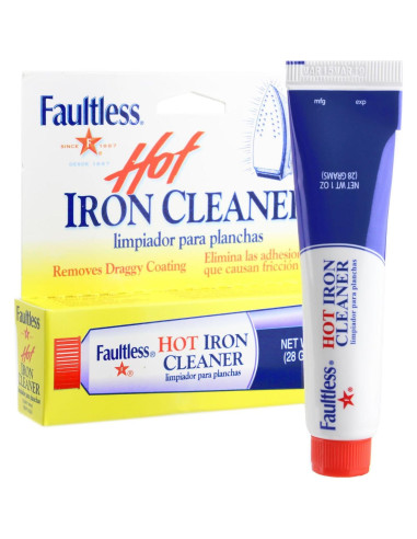 Limpiador de Plancha Caliente Faultless 28g - Eficaz y No Tóxico