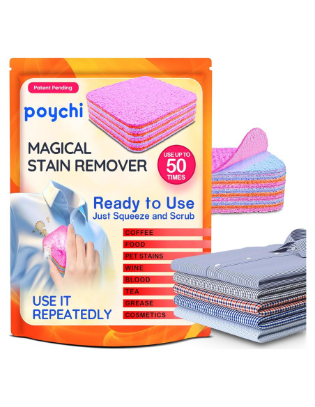 Removedor de Manchas POYCHI - 1 Paquete - Ecológico y Multiusos