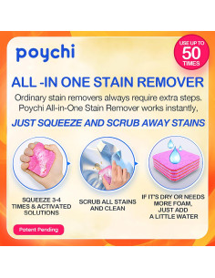 Removedor de Manchas POYCHI - 1 Paquete - Ecológico y Multiusos 2