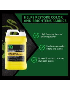 Champú para Tapicería y Alfombra 3D 3.78L - Eliminador de Manchas 2