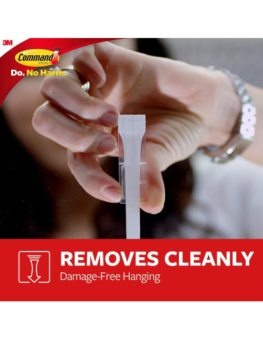 Tiras de recarga medianas Command, 36 tiras, paquete de 4