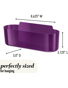 Caddy Command 3M Ciruela Dulce 21.34x7.62cm 1 caddy 4 tiras 2