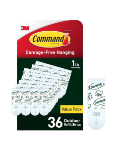 Tiras de Reemplazo Command para Exteriores - 36 Unidades