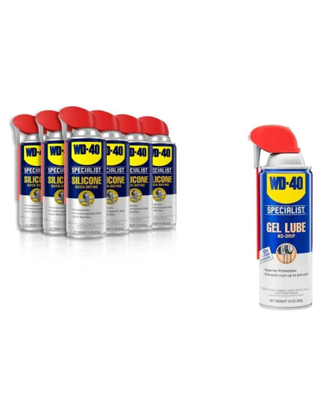 Lubricante de Silicona y Gel WD-40 Specialist 6 Piezas