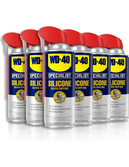Lubricante de Silicona y Gel WD-40 Specialist 6 Piezas
