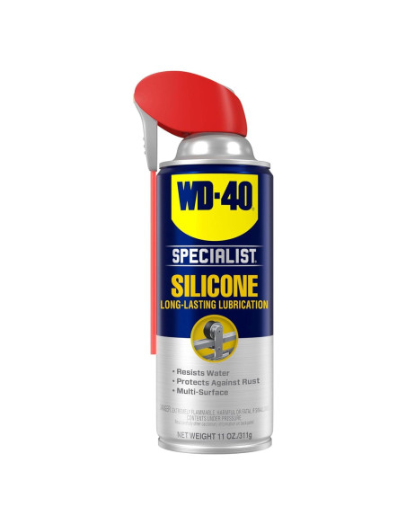 Spray de Silicona WD-40 Smart Straw 311g - Lubricante Multiusos