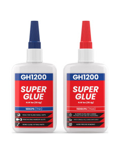 Super Pegamento Multiusos GH1200 57g Cianoacrilato Rápido