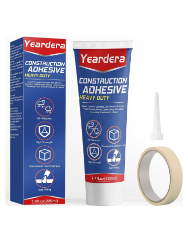 Adhesivo de Construcción Yeardera 7.4 Onzas Alta Resistencia