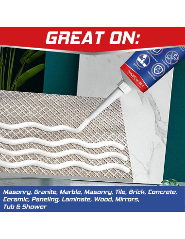 Adhesivo de Construcción Yeardera 7.4 Onzas Alta Resistencia