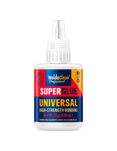 Adhesivo Universal WoldoClean 25g - Super Glue Transparente