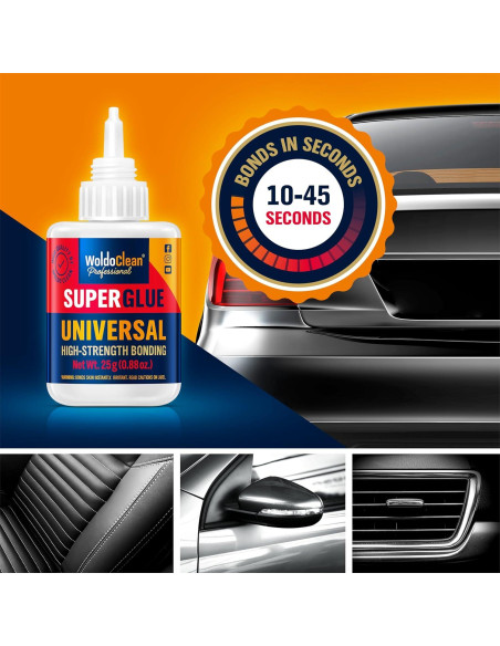 Adhesivo Universal WoldoClean 25g - Super Glue Transparente