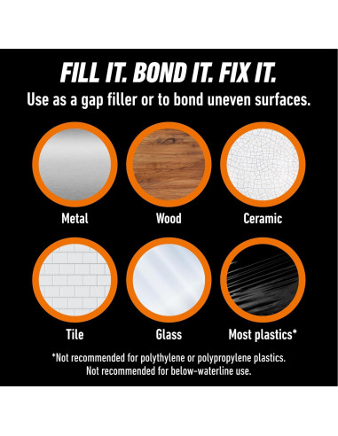 Pegamento Epóxico Transparente Gorilla 25 ml Resistente al Agua