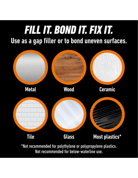 Pegamento Epóxico Transparente Gorilla 25 ml Resistente al Agua