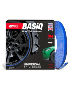 Tira Protectora de Bisel RIMiQ BASiQ Azul 7.92m Ajuste Universal
