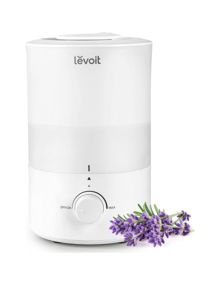 Humidificador Ultrasonico LEVOIT Core 600S 3L Silencioso Blanco