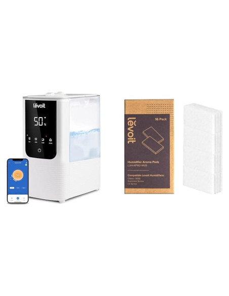 Humidificador Inteligente LEVOIT OasisMist 4.5L Vapor Frío y Caliente Humidificador Inteligente LEVOIT OasisMist 4.5L Vapor Frío y Caliente