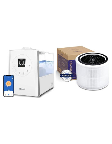 Humidificador Inteligente LEVOIT LV600S 6L Vapor Cálido y Frío