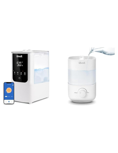 Humidificadores LEVOIT OasisMist 4.5L y Classic 2.5L Silenciosos