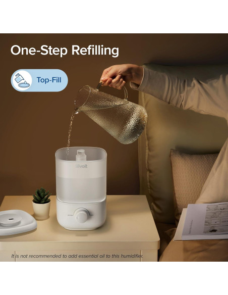 Humidificadores LEVOIT OasisMist 4.5L y Classic 2.5L Silenciosos Humidificadores LEVOIT OasisMist 4.5L y Classic 2.5L Silenciosos