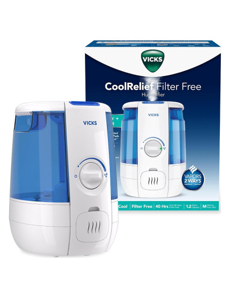 Humidificador de niebla fría Vicks CoolRelief 4.54L para bebés