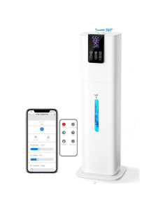 Humidificador Inteligente Hiswelle H786 8L Control Remoto Blanco