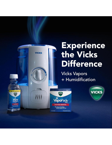 Humidificador de niebla fría Vicks CoolRelief 4.54L para bebés