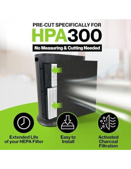 Filtros de Reemplazo Durabasics para Purificadores Honeywell HPA300 - 4 Pack Filtros de Reemplazo Durabasics para Purificadores Honeywell HPA300 - 4 Pack
