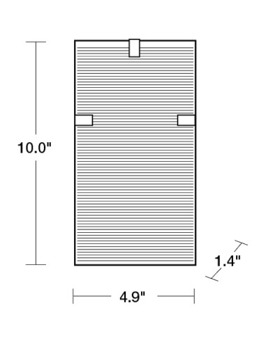 Filtro HEPA Honeywell G para Purificador de Aire HPA020/030/080/180