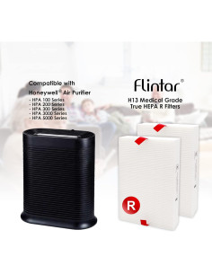 Filtro de Reemplazo Flintar R H13 para Purificadores Honeywell 2