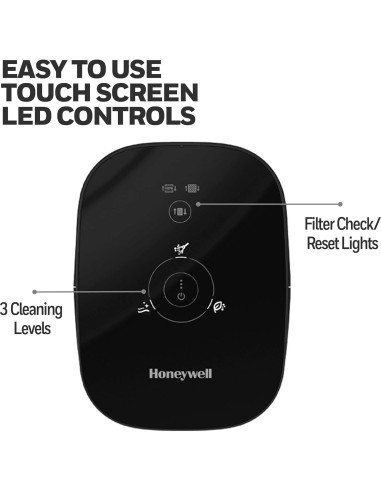 Purificador de Aire HEPA Honeywell HPA175B para Habitaciones Grandes