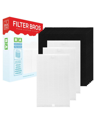 Filtros de Reemplazo HEPA Filtros Bros HRF-R3 para Honeywell
