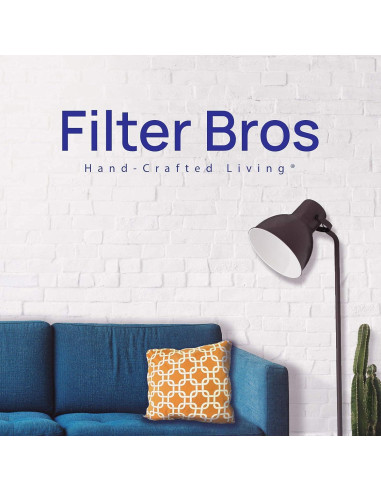 Filtros de Carbón Activado Filtros Bros HRF-A300 - 6 Unidades