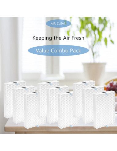 Filtro HEPA Verdadero Mixzeny HPA300 R Compatible 9 Unidades