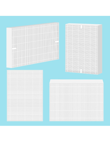 Paquete de 6 Filtros HEPA Laukowind para Purificadores Honeywell HPA300 HPA200 HPA100