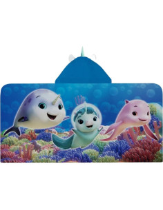 Toalla con Capucha Franco No del todo Narval 61x127 cm Algodón 2