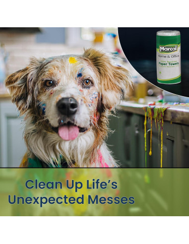 Toallas de Papel Marcal Maxi Roll Select-A-Size 140 Hojas Paquete 6