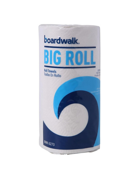 Rollo de Toalla de Papel Perforado Boardwalk 6273, 2 Capas, 250 Hojas