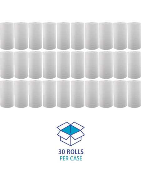 Rollo de Toalla de Papel Perforado Boardwalk 6273, 2 Capas, 250 Hojas