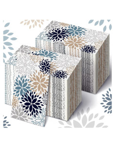 Toallas de Papel Floral Karenhi 200 Pcs 2 Capas 20x33 cm