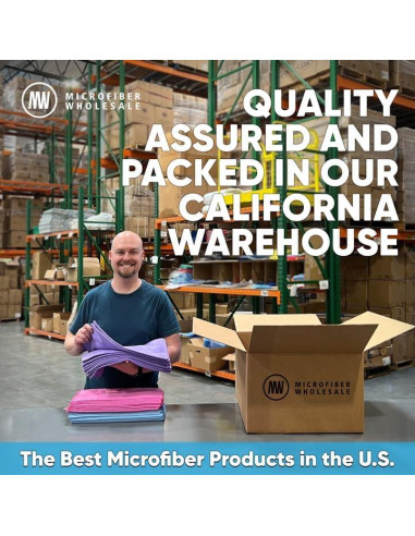 Paños de Microfibra Pro Microfiber Wholesale 12 Piezas 40.64 cm