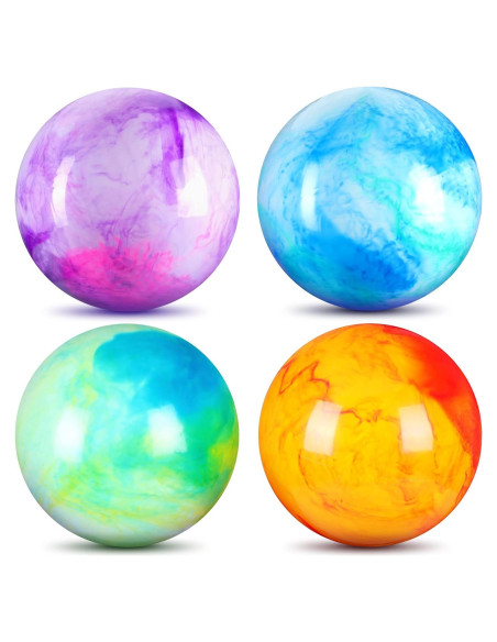 Pelotas Rebotadoras Inflables Deekin 4 Pcs 36 cm PVC Coloridas