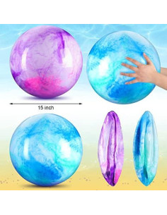 Pelotas Rebotadoras Inflables Deekin 4 Pcs 36 cm PVC Coloridas 2